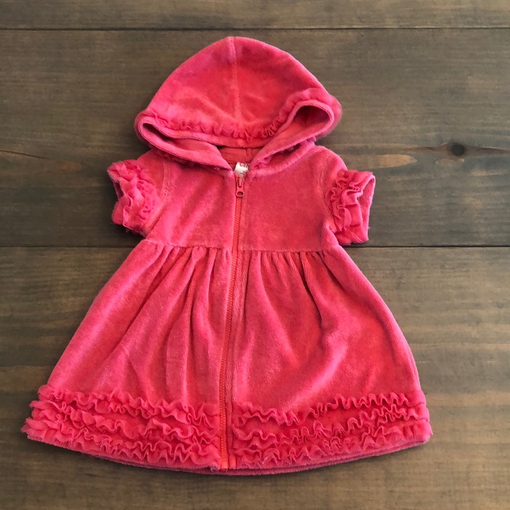 Pink Terry Coverup. 9 months.
